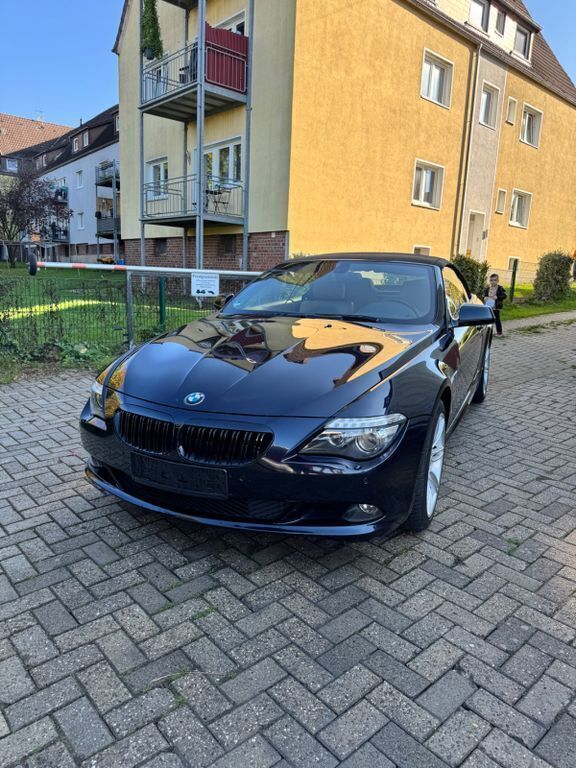 Schwarz Gebraucht 2010 BMW 635 Cabriolet Sport Line Cabrio | 14.250 € - Bild 1/4