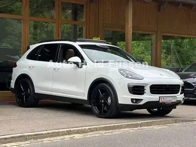 Gebraucht Porsche Cayenne S Diesel 385 PS (283 kW) 2016 Weiß SUV