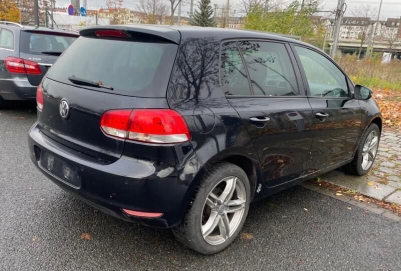 Gebraucht VW Golf VI Edition 80 PS (58 kW) 2009 Schwarz Kleinwagen