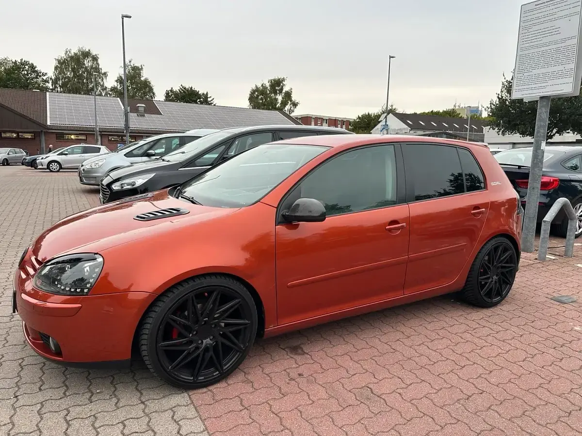 Gebraucht VW Golf V Goal 103 PS (75 kW) 2006 Orange Kleinwagen