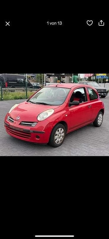 Rot Gebraucht 2005 Nissan Micra Kleinwagen | 990 € (Guter Preis) - Bild 1/4