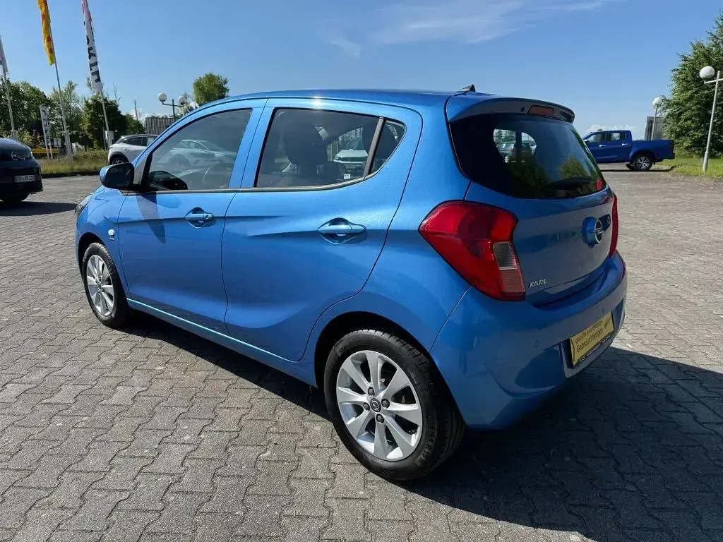 Occasion Opel Karl Active 73 ch (53 kW) 2018 Bleue Citadine