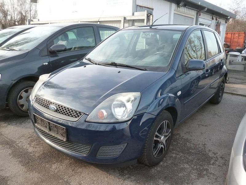 Gebraucht Ford Fiesta Style 80 PS (58 kW) 2008 Blau Kleinwagen