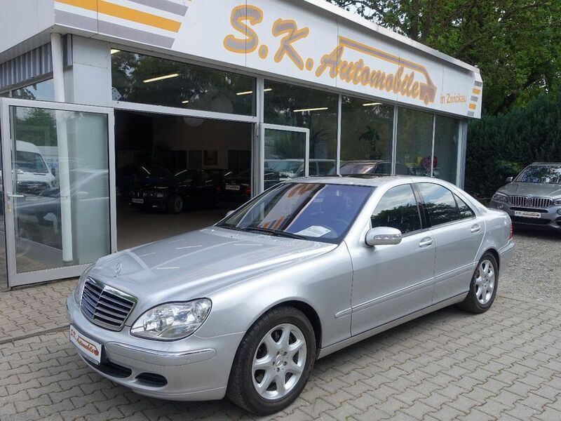 Silber Gebraucht 2004 Mercedes S430 Limousine | 12.990 € - Bild 1/4