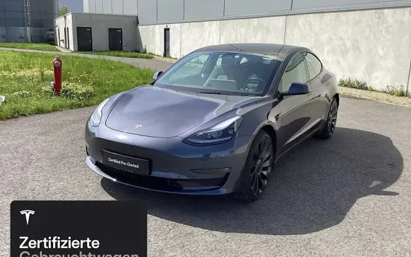 Gebraucht Tesla Model 3 Performance 377 kW (513 PS) 2021 Silber Limousine