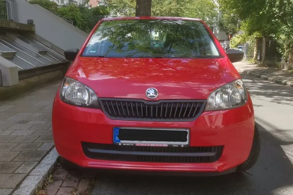 Gebraucht Skoda Citigo Active 60 PS (44 kW) 2013 Rot Kleinwagen