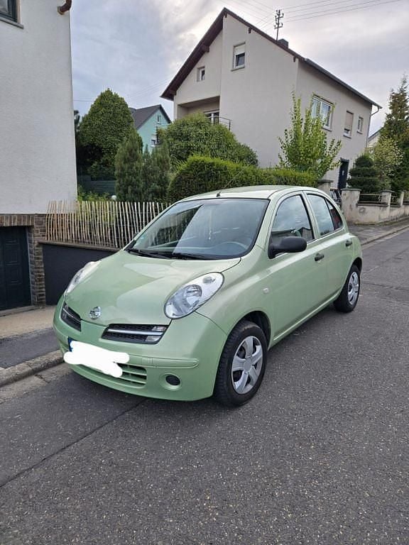 Grün Gebraucht 2006 Nissan Micra Acenta Kleinwagen | 1.400 € (Fairer Preis) - Bild 1/4