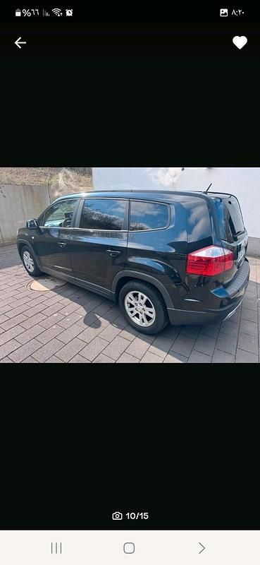 Schwarz Gebraucht 2012 Chevrolet Orlando Limousine | 3.999 € (Superpreis) - Bild 1/4