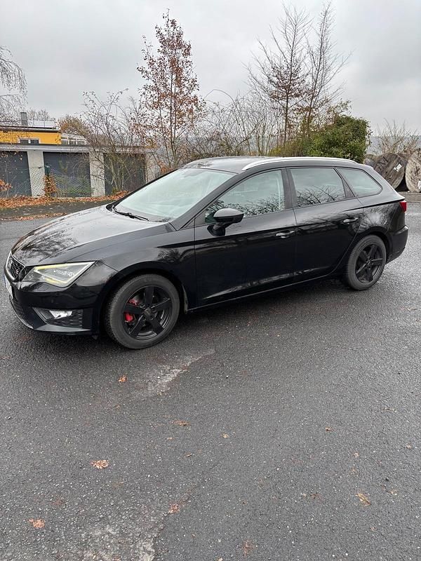 Second-hand Seat Leon FR 150 CP (110 kW) 2015 Negru Break