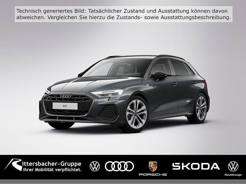 Grau Neu 2025 Audi A3 Sportback S-Line Limousine | 37.500 € (Guter Preis) - Bild 1/4
