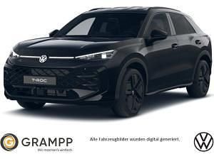 Neu VW T-Roc Style 150 PS (110 kW) 2025 Schwarz (grenadillschwarz metallic) SUV