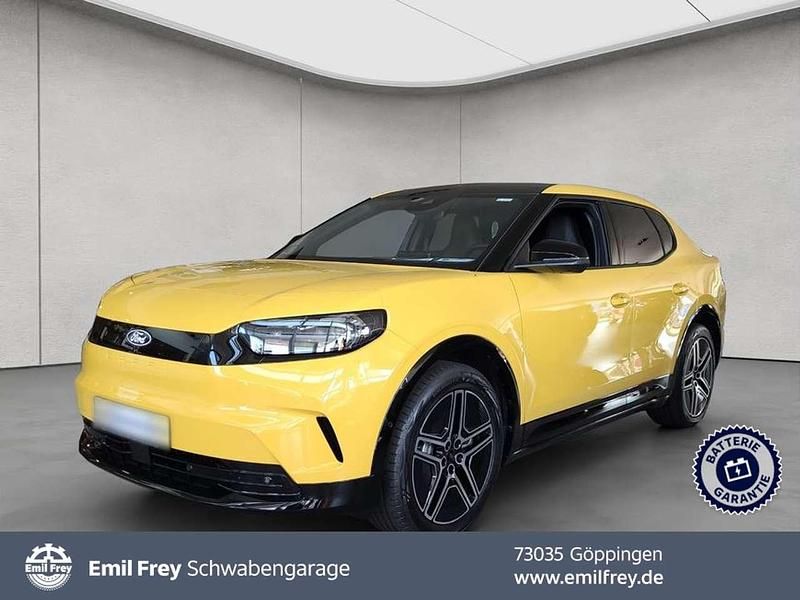 Vivid yellow Neu 2025 Ford Capri Premium Limousine | 50.290 € (Superpreis) - Bild 1/3