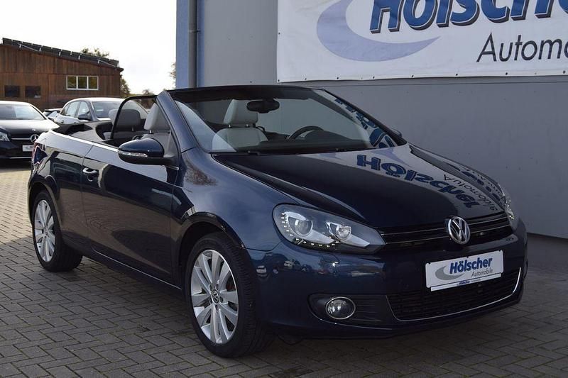 Blau Gebraucht 2014 VW Golf Cabriolet Cabrio | 13.600 € (Fairer Preis) - Bild 1/4