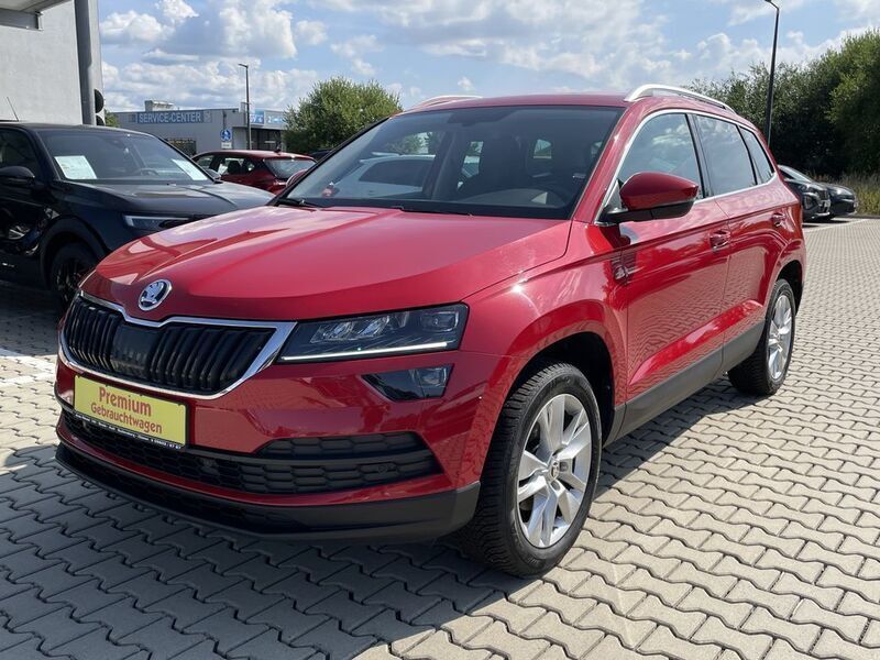 Rot Gebraucht 2022 Skoda Karoq Style SUV | 23.690 € (Guter Preis) - Bild 1/4