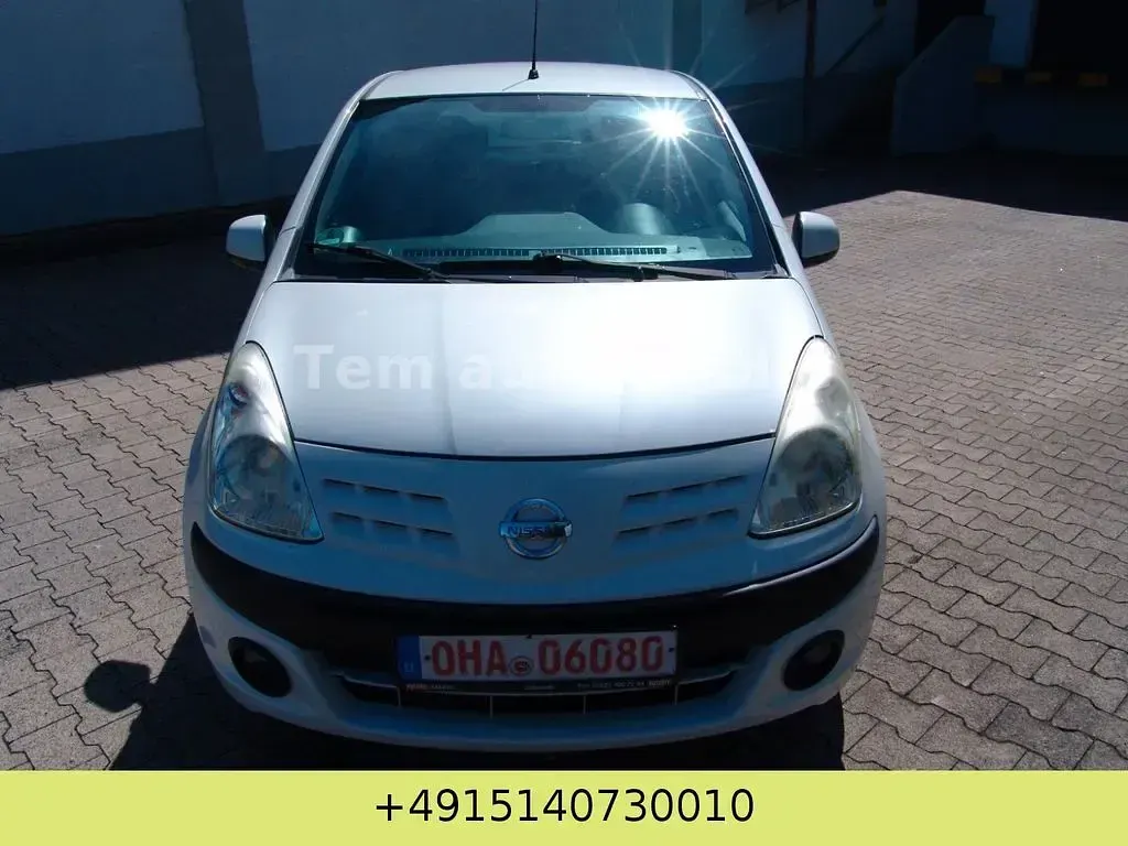 Gebraucht Nissan Pixo 68 PS (50 kW) 2012 Weiß Kleinwagen