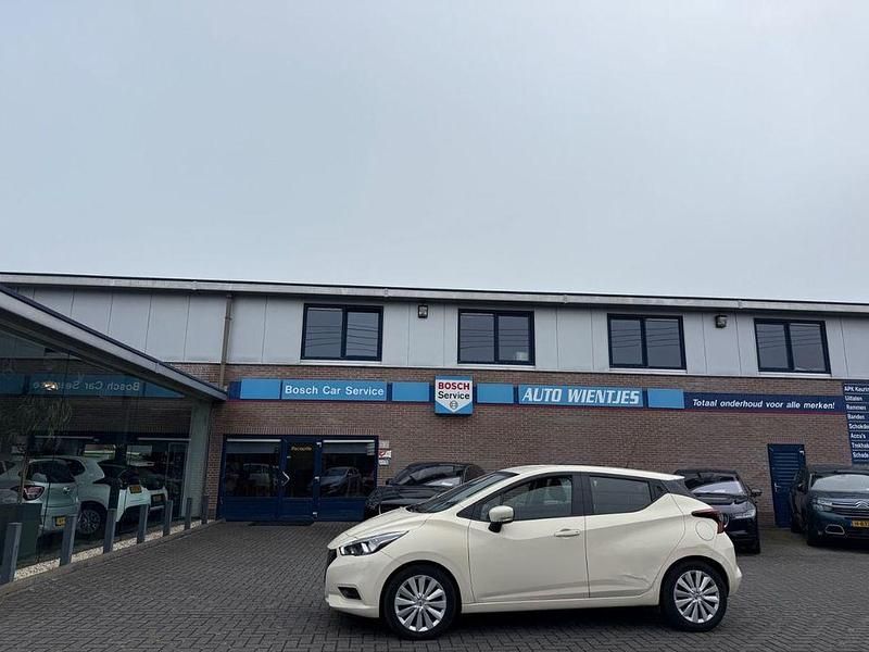 Weiß Gebraucht 2020 Nissan Micra Acenta Kleinwagen | 7.450 € (Superpreis) - Bild 1/4