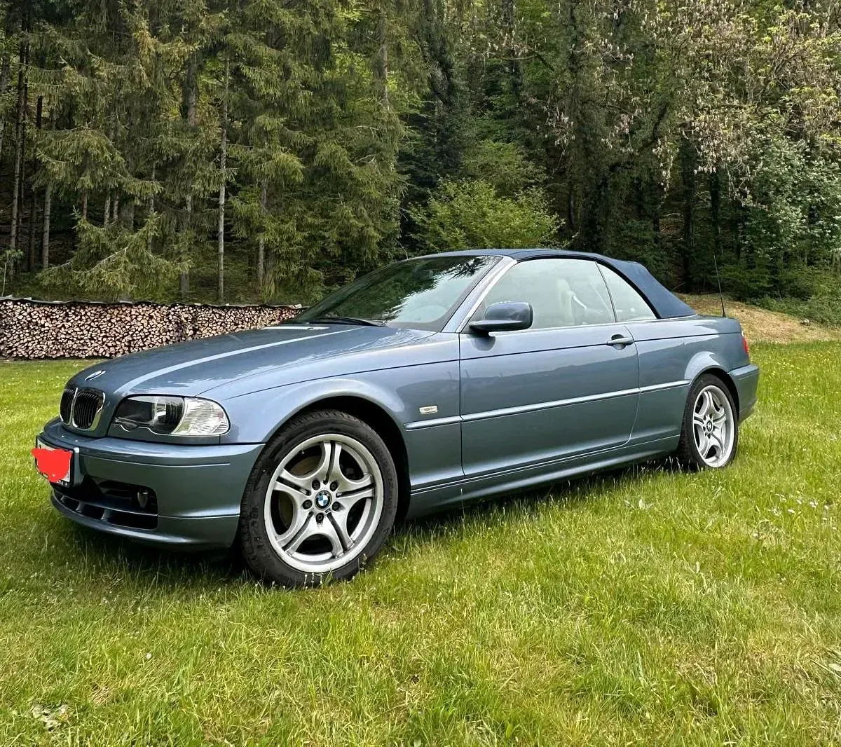 Gebraucht BMW 325 Cabriolet 192 PS (141 kW) 2000 Blau Cabrio