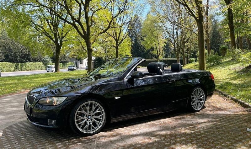 Schwarz Gebraucht 2007 BMW 325 Cabriolet Cabrio | 13.890 € - Bild 1/4