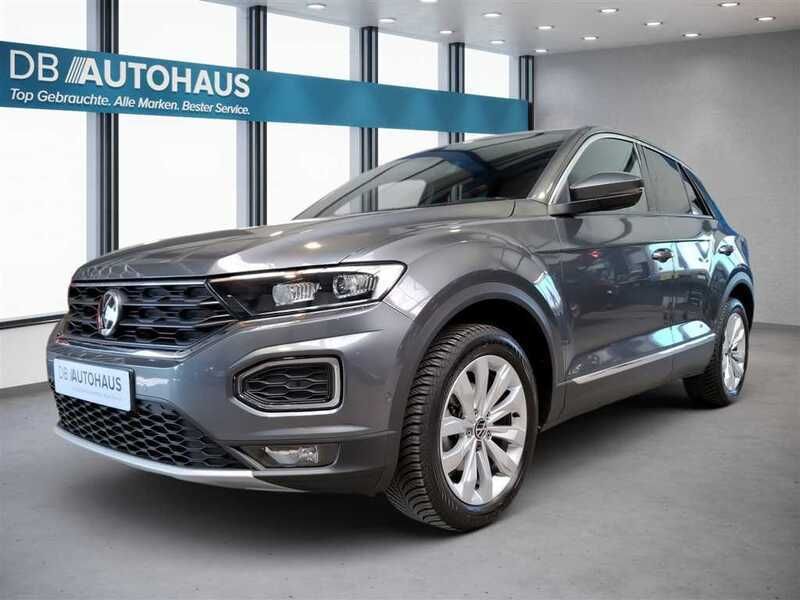 Grau Gebraucht 2021 VW T-Roc Sportline SUV | 24.390 € (Guter Preis) - Bild 1/4
