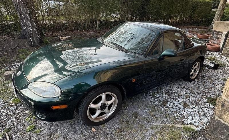 Gebraucht Mazda MX5 110 PS (80 kW) 2001 Grün Cabrio