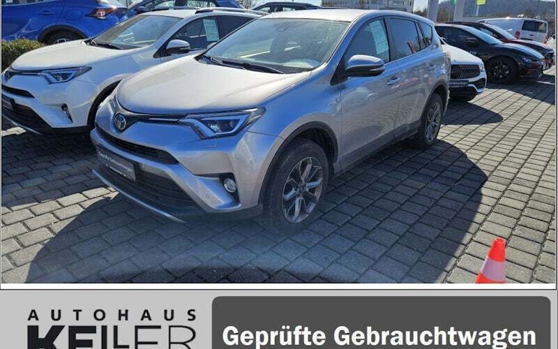 Silbern Gebraucht 2018 Toyota RAV4 Hybrid SUV | 22.990 € (Superpreis) - Bild 1/4