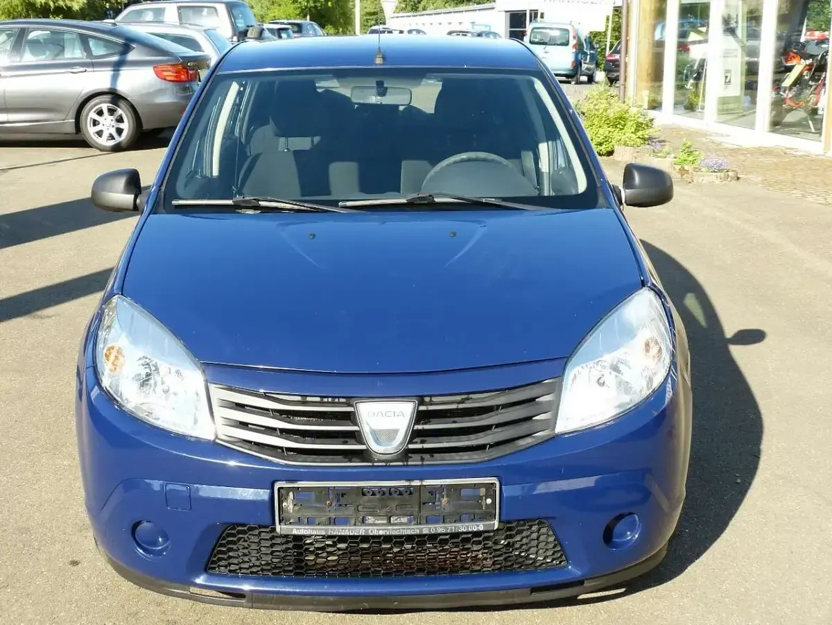 Gebraucht Dacia Sandero Ambiance 75 PS (55 kW) 2009 Blau Limousine