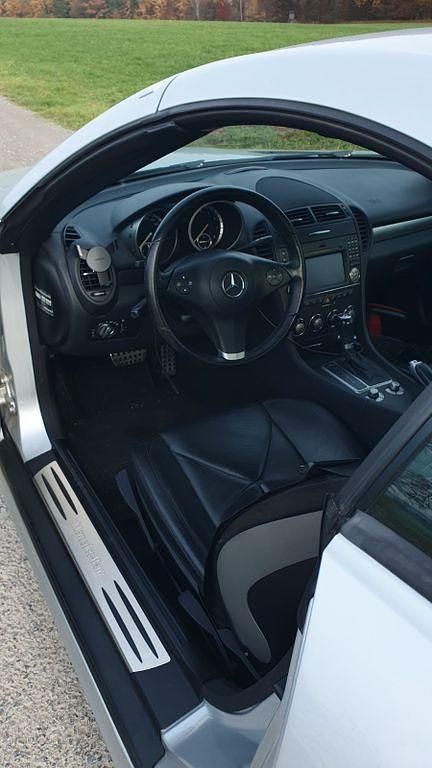 Gebraucht Mercedes SLK200 184 PS (135 kW) 2008 Silber Cabrio