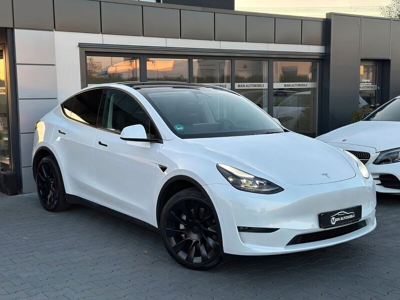 Weiß Gebraucht 2022 Tesla Model Y Long Range SUV | 36.490 € (Fairer Preis) - Bild 1/4
