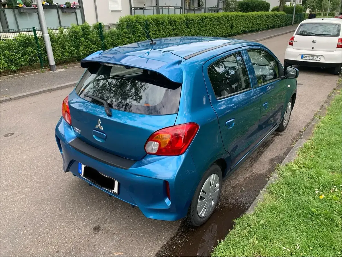 Gebraucht Mitsubishi Space Star Spirit 71 PS (52 kW) 2021 Blau Kleinwagen