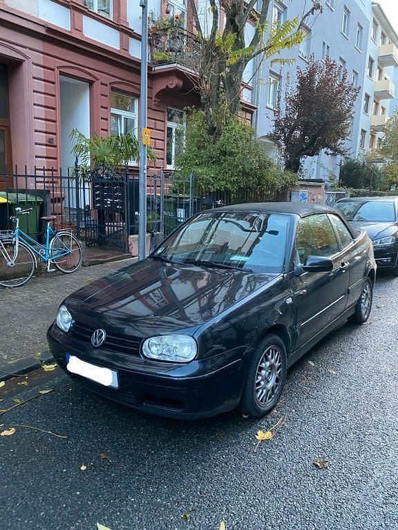 Gebraucht VW Golf Cabriolet Conceptline 116 PS (85 kW) 1999 Schwarz Cabrio