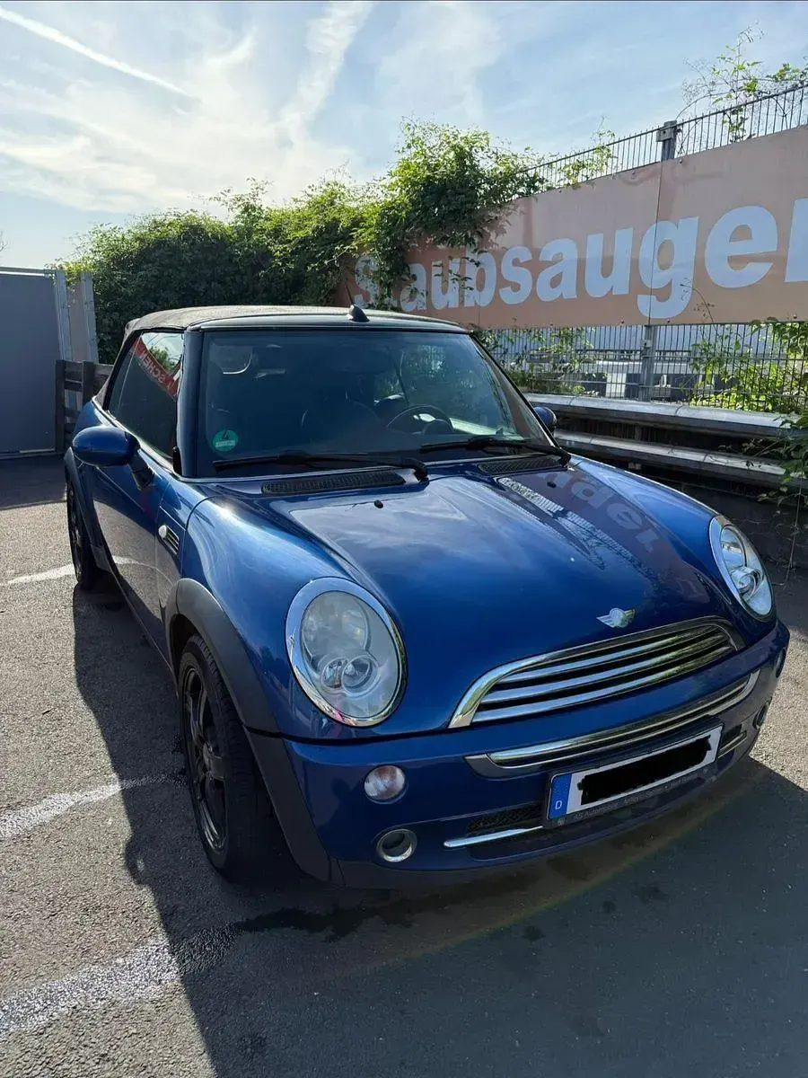 Gebraucht Mini Cooper Cabriolet 116 PS (85 kW) 2008 Blau Cabrio