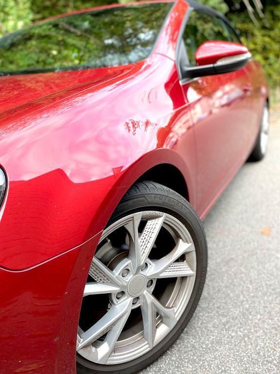 Gebraucht VW Golf Cabriolet 105 PS (77 kW) 2012 Rot Cabrio