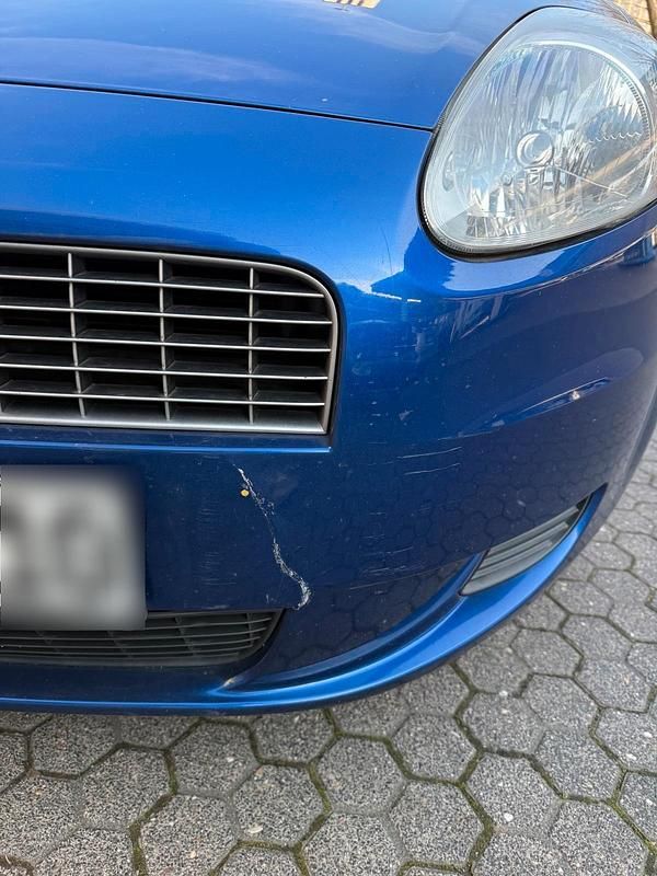 Gebraucht Fiat Punto 77 PS (56 kW) 2008 Blau Kleinwagen