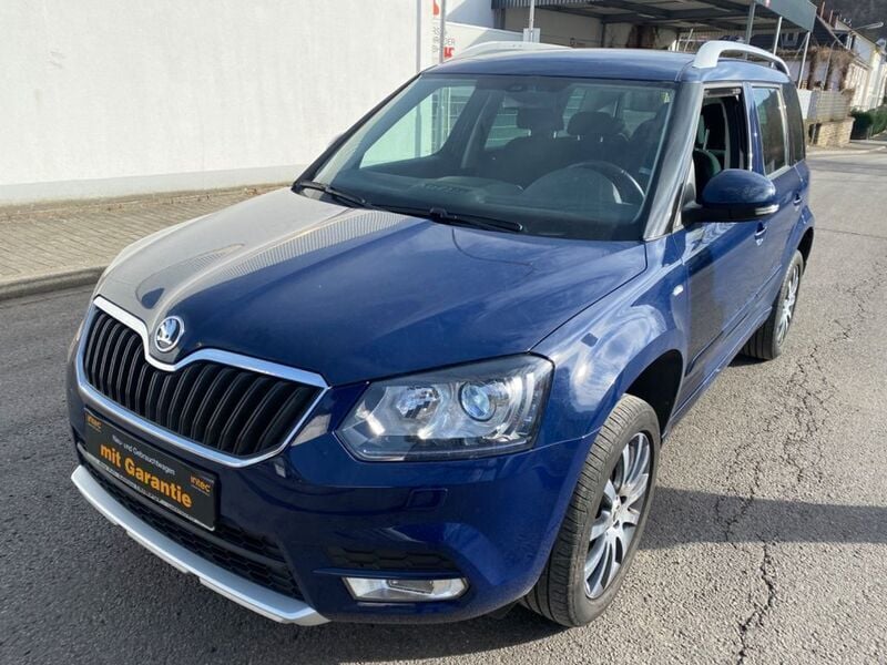 Blau Gebraucht 2015 Skoda Yeti SUV | 16.999 € (Fairer Preis) - Bild 1/4