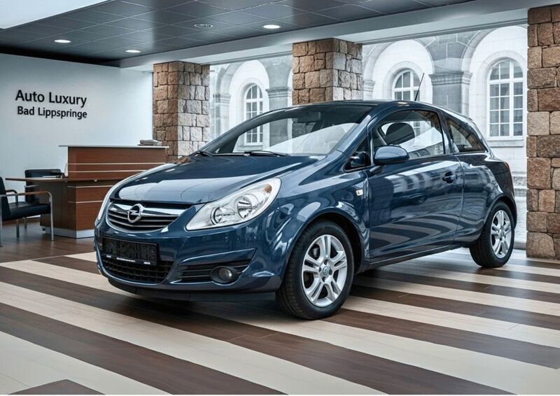 Blau Gebraucht 2016 Opel Corsa Edition Kleinwagen | 3.400 € (Guter Preis) - Bild 1/4