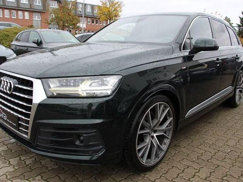 Grün Gebraucht 2017 Audi Q7 S-Line SUV | 25.900 € (Fairer Preis) - Bild 1/4