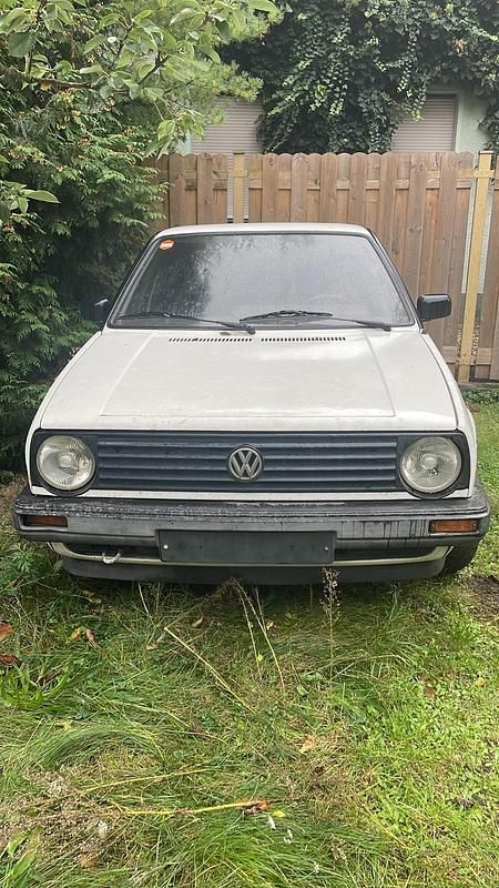 Gebraucht VW Golf II 55 PS (40 kW) 1989 Weiß Kleinwagen