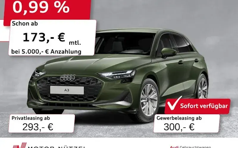 Gebraucht Audi A3 Advanced 150 PS (110 kW) 2025 Limousine