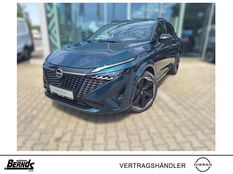 Deep ocean/ dach in black meta Gebraucht 2024 Nissan Qashqai SUV | 33.585 € (Guter Preis) - Bild 1/4