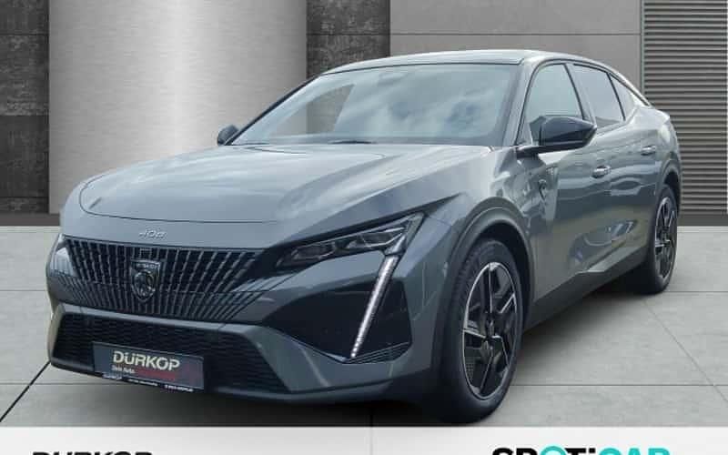 Grau Neu 2025 Peugeot 408 GTi Limousine | 41.690 € - Bild 1/4