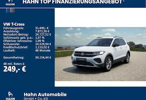 Neu VW T-Cross 115 PS (84 kW) 2026 Weiß SUV