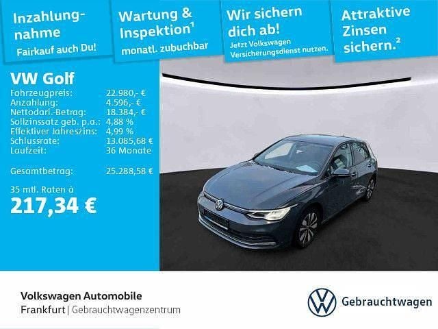 Gebraucht VW Golf VIII Move 150 PS (110 kW) 2023 Delfingrau metallic Limousine