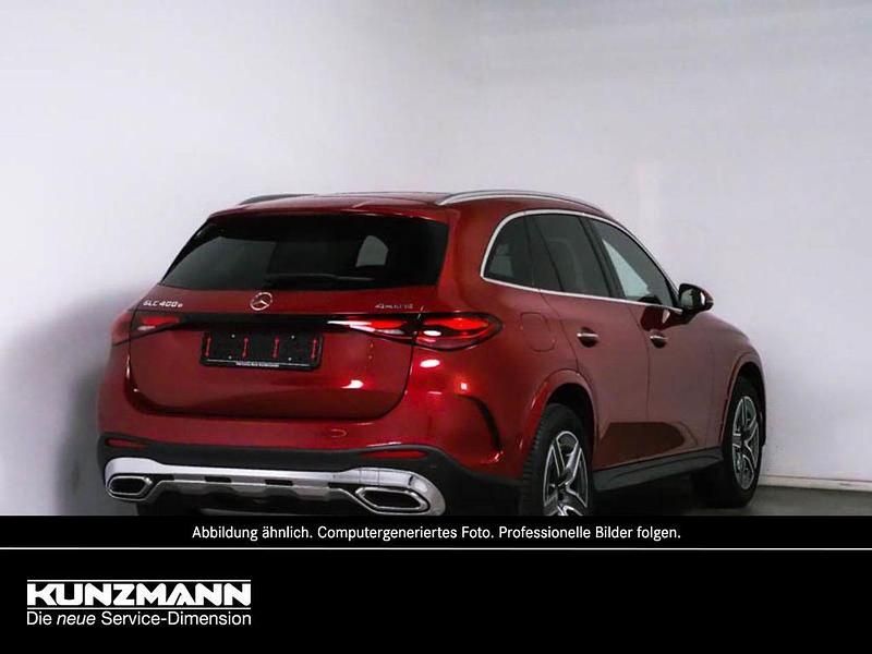 Gebraucht Mercedes GLC400d AMG 252 PS (185 kW) 2023 Manufaktur patagonienrot bright SUV