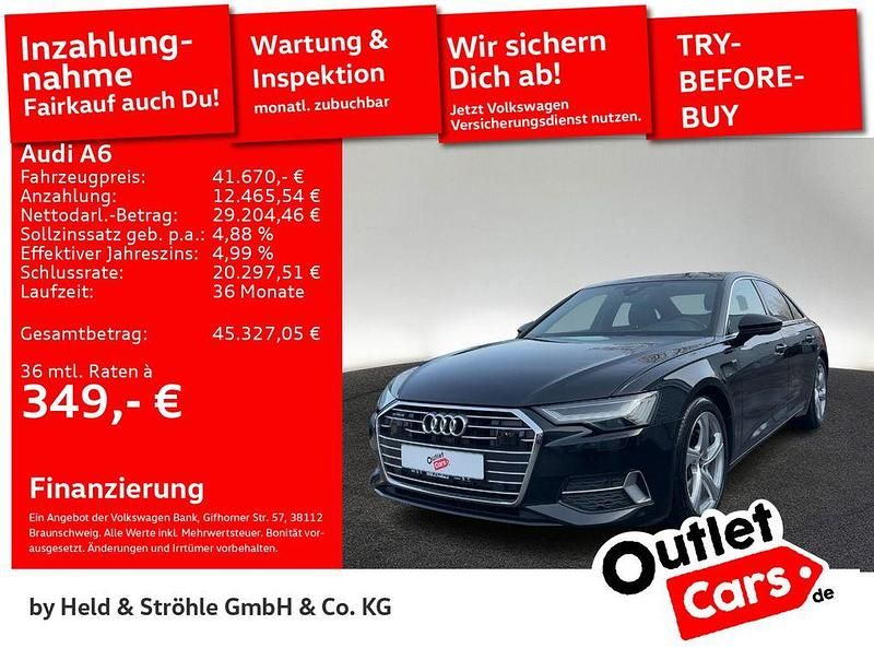 Gebraucht Audi A6 S-Line 245 PS (180 kW) 2023 Schwarz Limousine