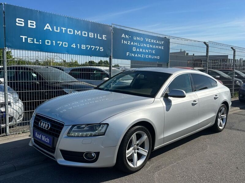 Silber Gebraucht 2009 Audi A5 Sportback Limousine | 7.490 € (Guter Preis) - Bild 1/4