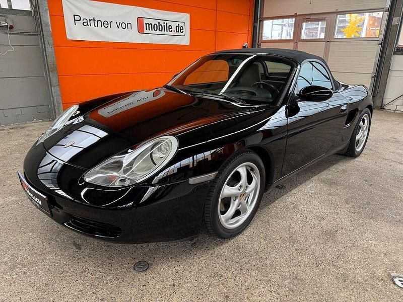 Schwarz Gebraucht 1997 Porsche Boxster Cabrio | 15.999 € (Fairer Preis) - Bild 1/4