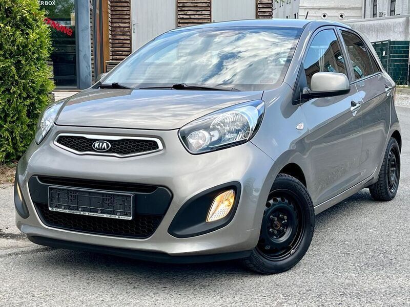 Silber Gebraucht 2014 Kia Picanto 4 Kleinwagen | 5.500 € (Superpreis) - Bild 1/4