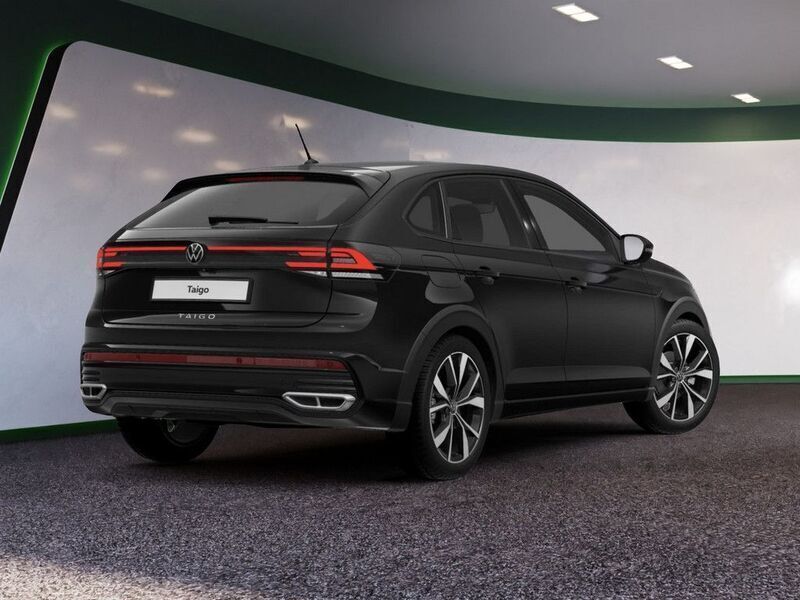 Gebraucht VW Taigo R-line 150 PS (110 kW) 2024 Schwarz / deep black SUV