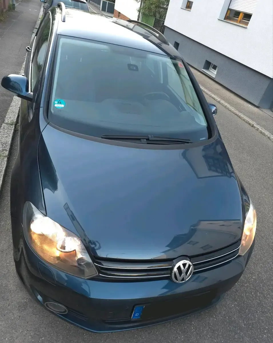 Gebraucht VW Golf Plus Cross 122 PS (89 kW) 2010 Blau Kombi