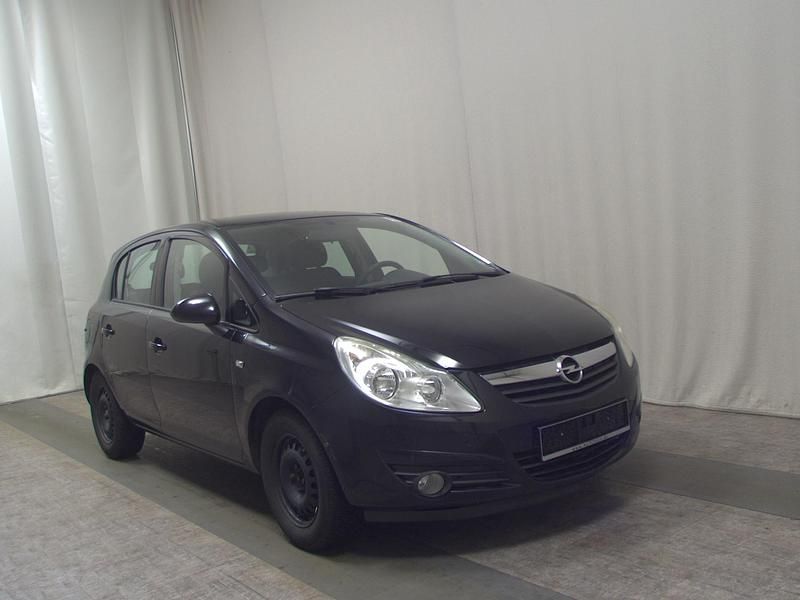 Gebraucht Opel Corsa Edition 75 PS (55 kW) 2010 Saphirschwarz mineraleffekt Kleinwagen